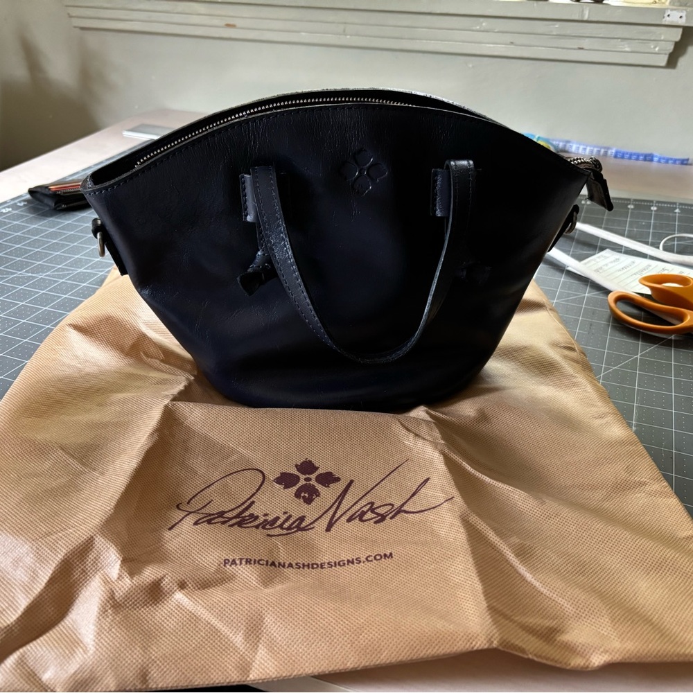Patricia Nash Midnight Blue Shoulder Bag